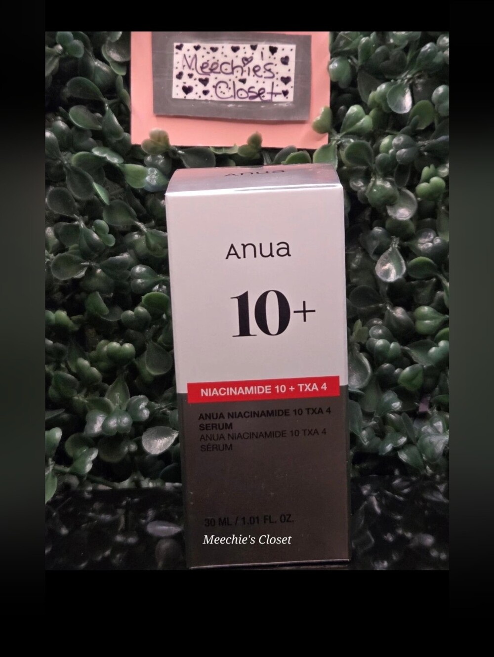Anua Niacinamide 10% + TXA 4% Dark Spot Correcting Serum - 1oz / 30mL NIB